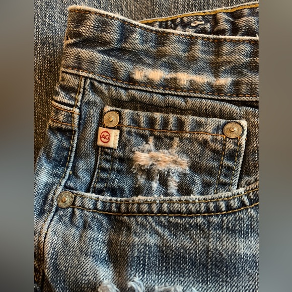 Free People Anthropologie Adriano Goldschmied Denim Skirt AG Jeans - Picture 3 of 10